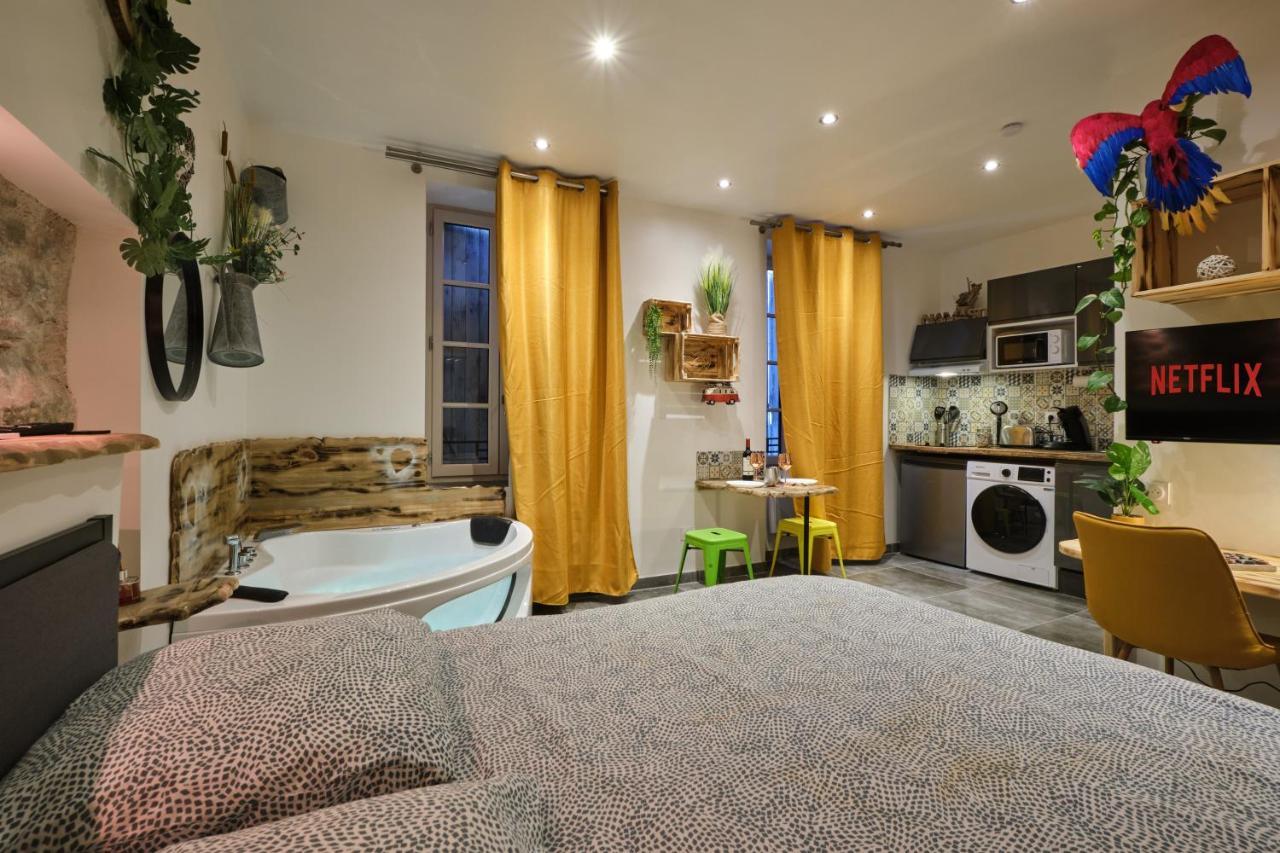 Place Carnot - Studio Tout Equipe Avec Jacuzzi Proche Toutes Commodites Carcassonne Exterior photo